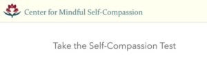 Take the Self-Compassion Test