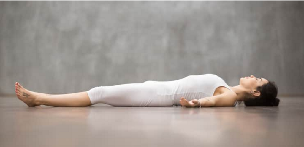 Short and sweet for effective sleep:  A 3-minute bedtime yoga practice